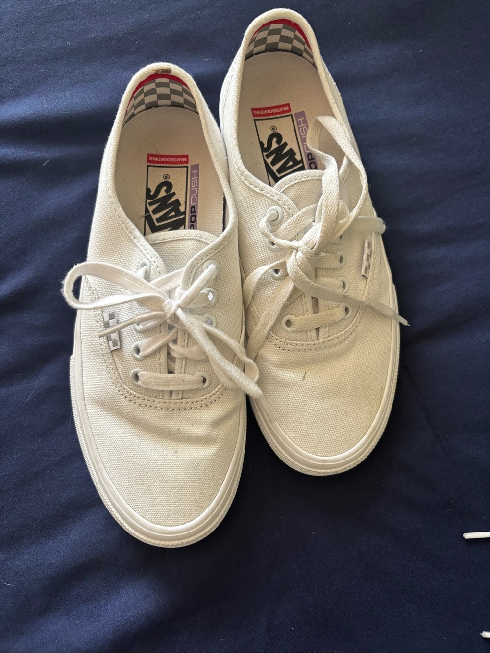 Vans Authentic Canvas Sneakers — White